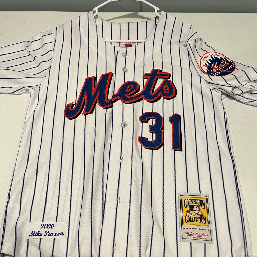 Mets Mike Piazza Mitchell & Ness 2000 Jersey